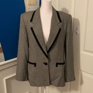 💗Vintage Houndstooth blazer